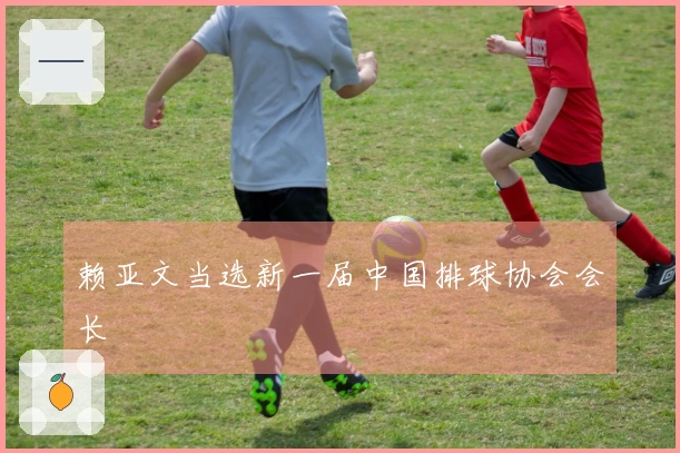 赖亚文当选新一届中国排球协会会长